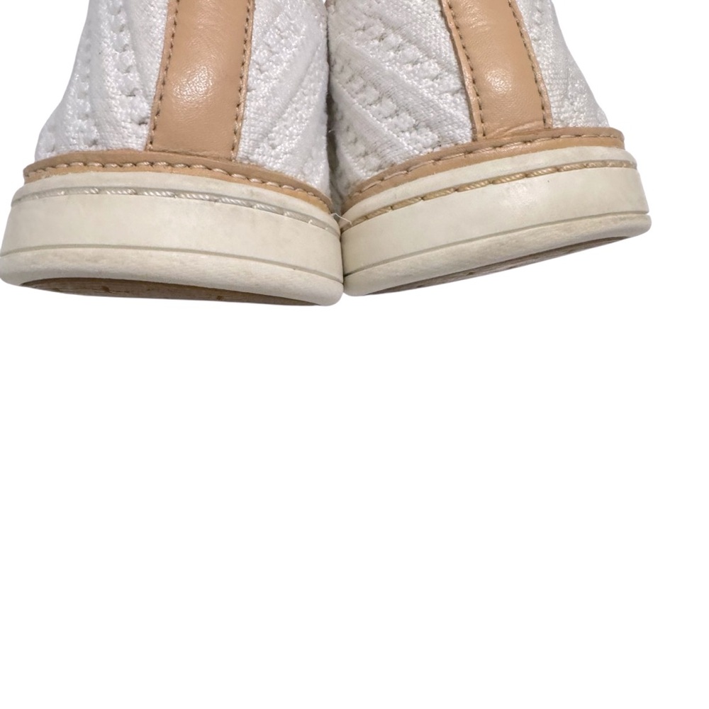 UGG Sammy Sneaker White Chevron Sz‎ 8.5 - Picture 6 of 10